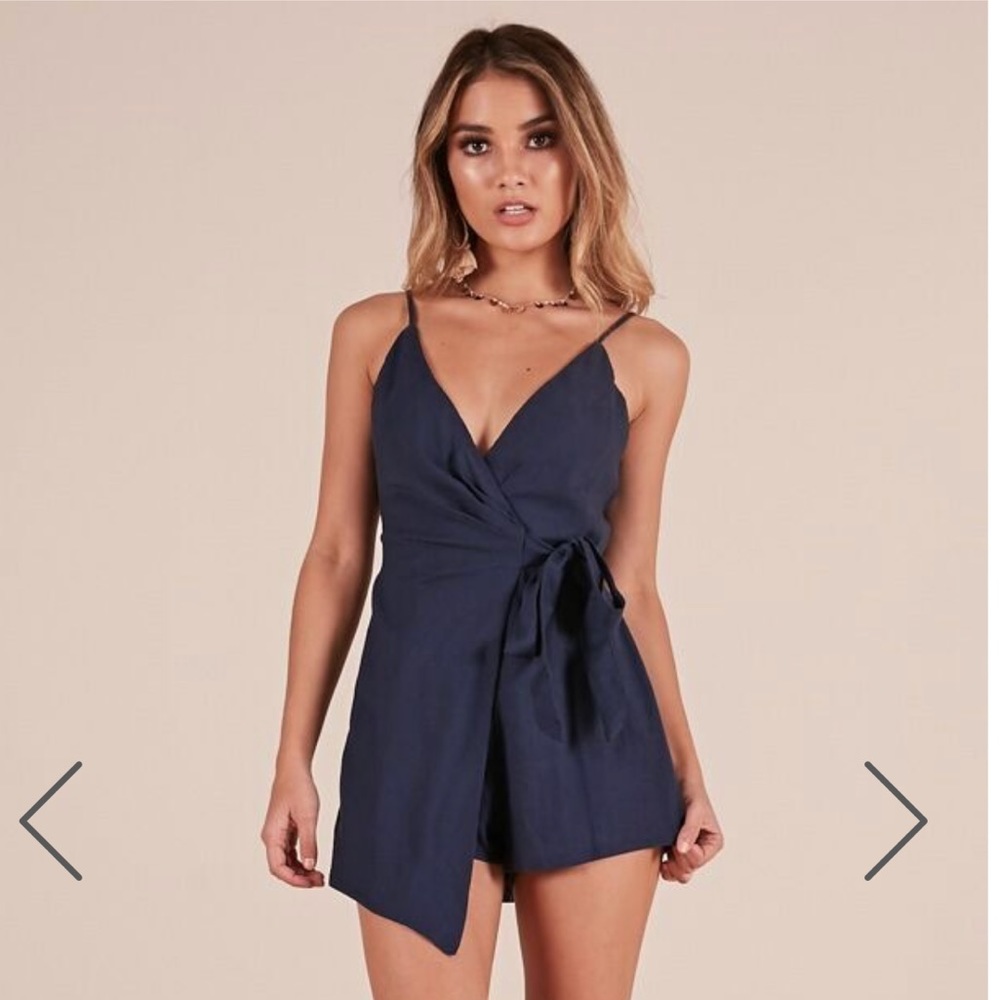 Navy Playsuit (romper)
